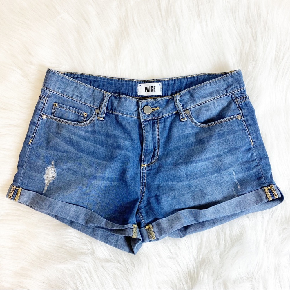 Paige Jimmy Jimmy Short Jean Shorts Size 28